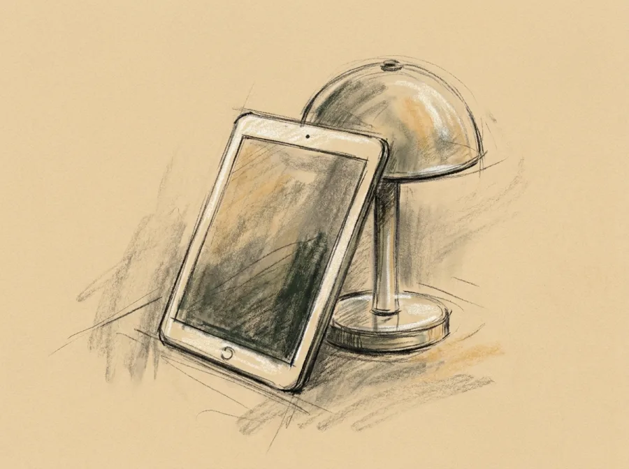 Sketch representing Electronics & lighting
