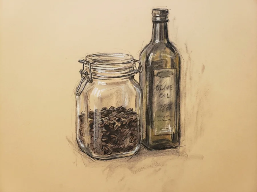 Sketch representing Food & pantry