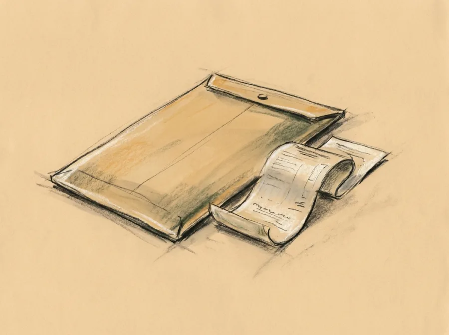 Sketch representing Unspecified or fees
